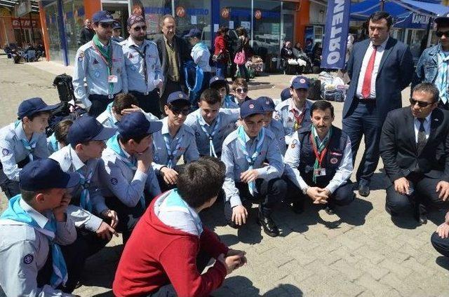 Fatsalı İzciler Çanakkale’ye Uğurlandı 2