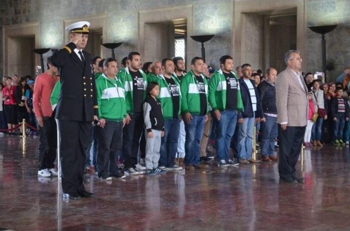 Bodrumsporlular &Ouml;nce Anıtkabir&rsquo;e Sonra &Uuml;nye&rsquo;ye Gitti