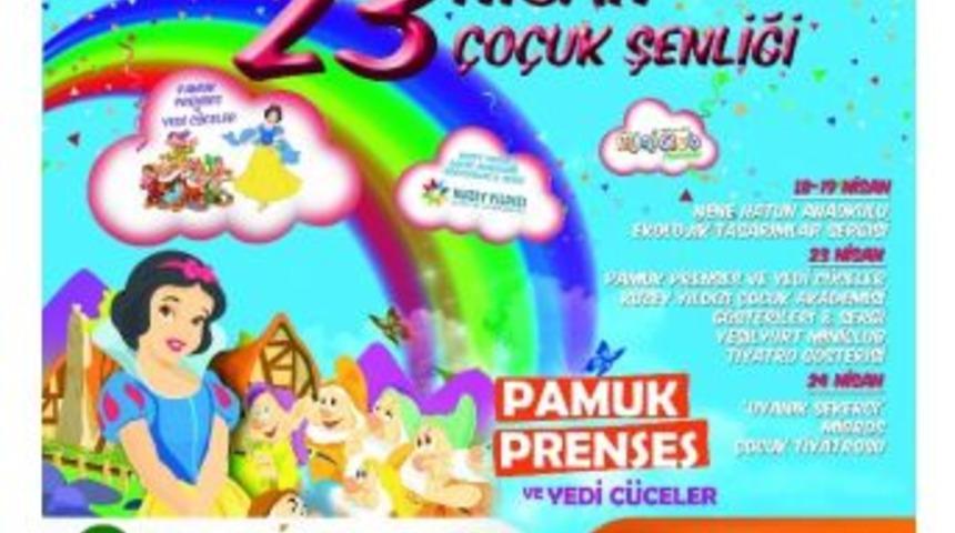 Yeşilyurt Avm Mini Club&rsquo;ta 23 Nisan &Ccedil;ocuk Şenliği