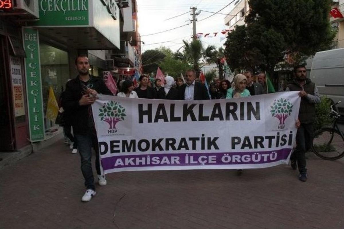 Hdp Akhisar&rsquo;da Milletvekili Adaylarını Tanıttı