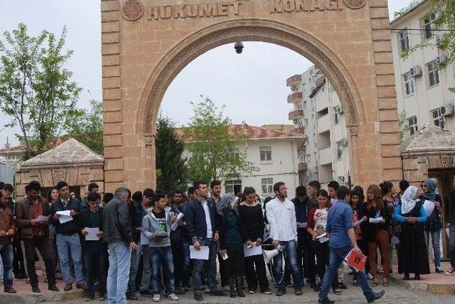 İdilli Öğrencilerden ’kan Akmasın’ Eylemi