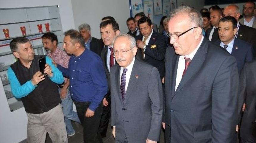 Kılı&ccedil;daroğlu&rsquo;nun Fabrika Ziyareti