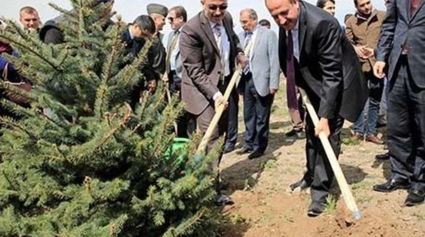G&ouml;lbaşı&rsquo;nda Hedef 15 Bin Fidan