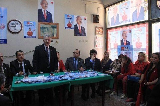 Chp Ergani’de Seçim Bürosu Açtı 1