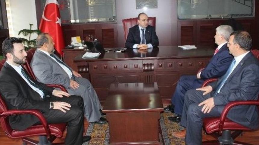 Milli İttifak Adaylarından Melikgazi Kaymakamlığına Ziyaret
