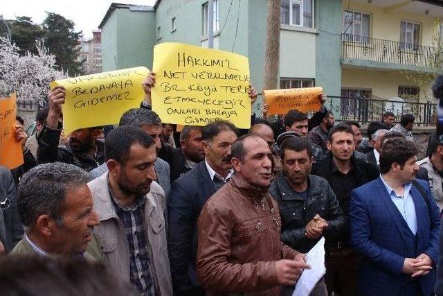 Muş’ta Kamulaştırma Protestosu