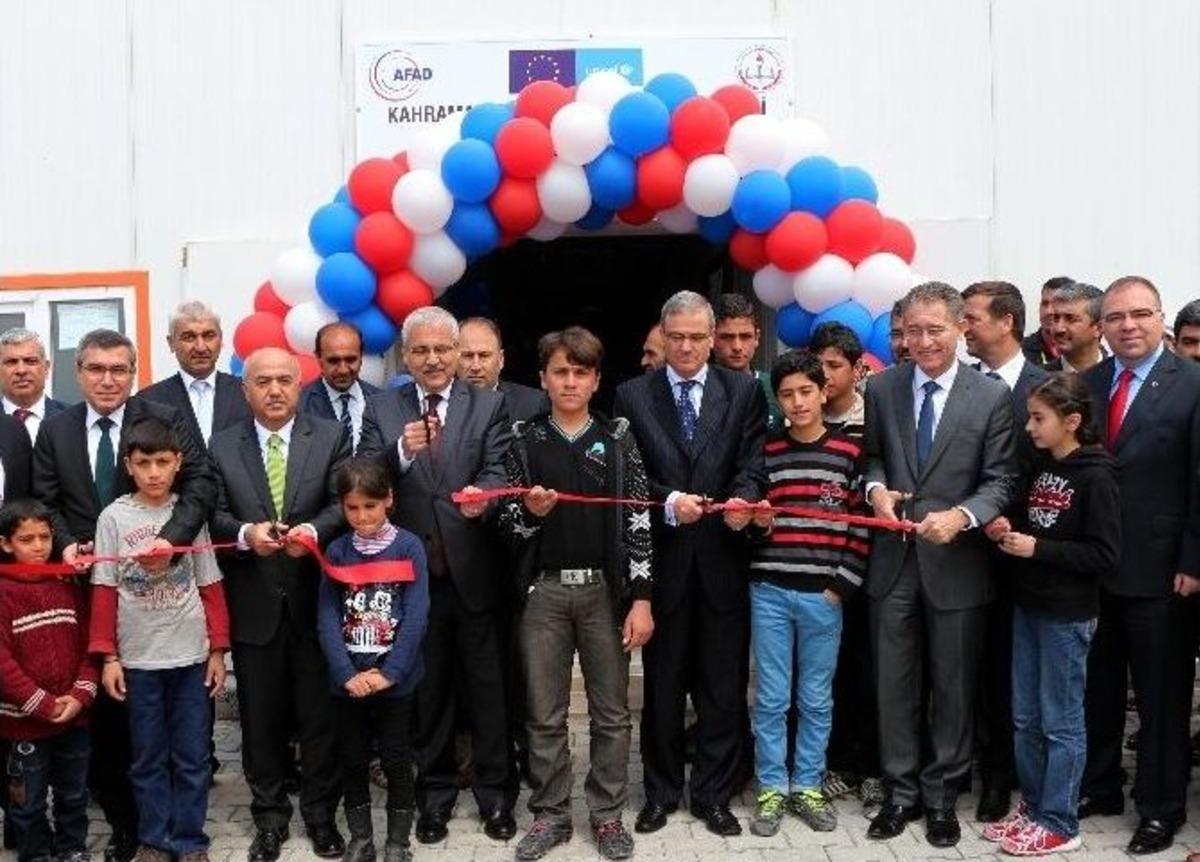 Suriyeli &Ccedil;ocuklar İ&ccedil;in &Ouml;zel Eğitim Merkezi A&ccedil;ıldı