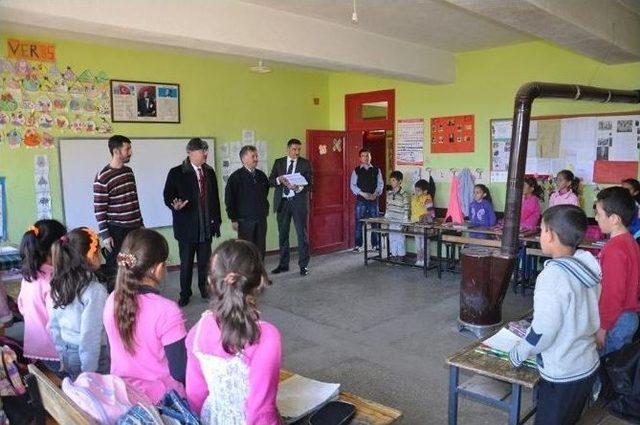 Başkan Samur, Okul Ziyaretlerini Sürdürüyor