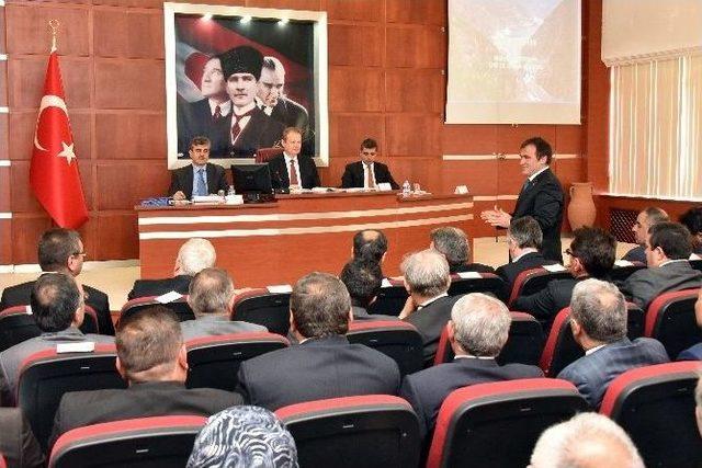 Gümüşhane’de İl Koordinasyon Kurulu Toplantısı Yapıldı 1