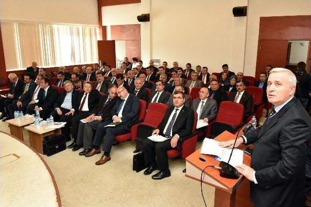 Gümüşhane’de İl Koordinasyon Kurulu Toplantısı Yapıldı 2