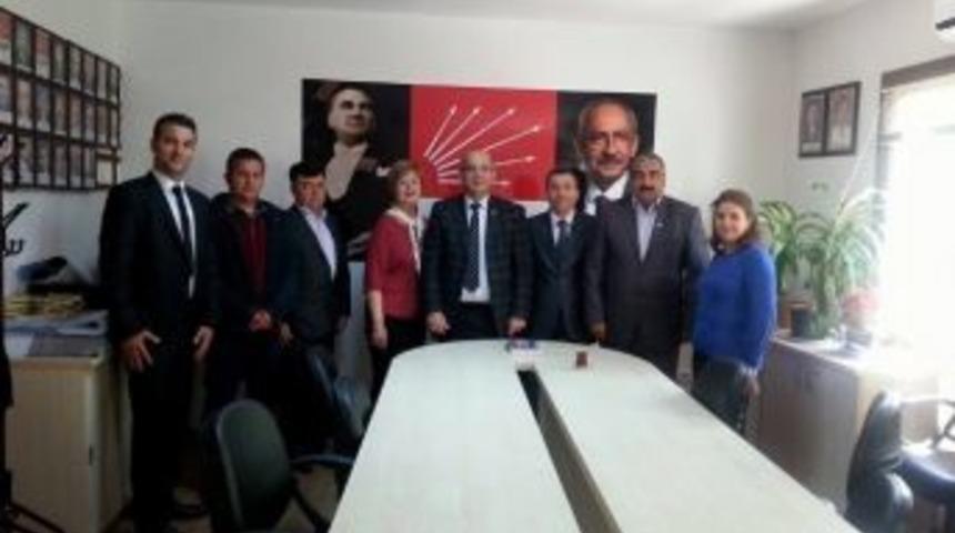 Bodrum Muhtarlarından Chp&rsquo;ye Anlamlı Ziyaret