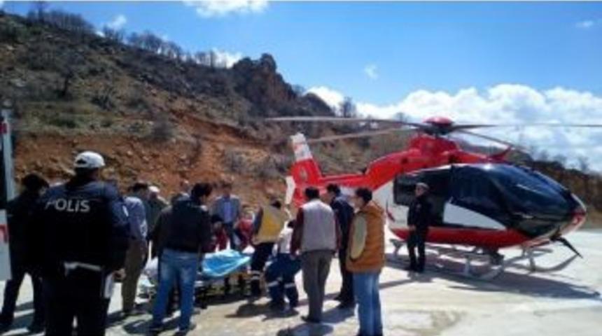 Ayağını &Ccedil;apa Motoruna Kaptırdı