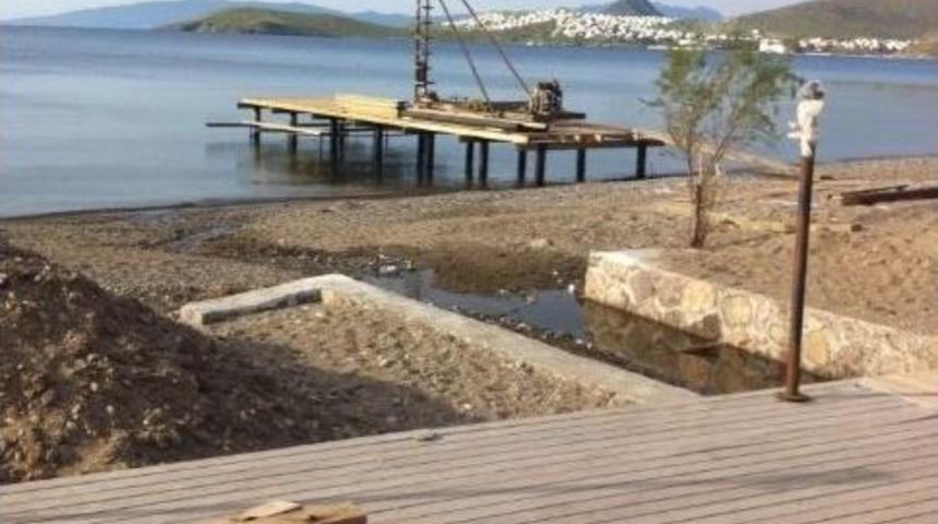 Bodrum&rsquo;da Yapılan İskelelere Tepki