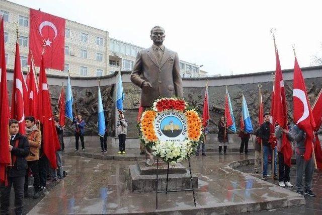 Kayseri’de Kar Altında 23 Nisan Kutlaması