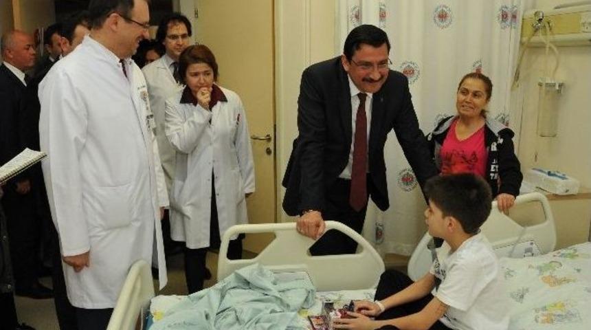 Başkan Ak Çocuk Hastalar İle 23 Nisan’ı Kutladı