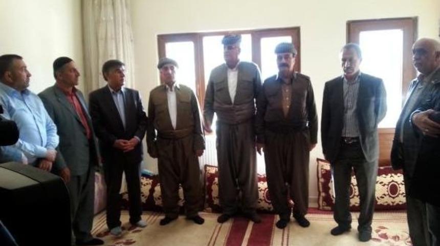 Talabani Ve Barzani'nin Başsağlığı Mesajını Getirdiler