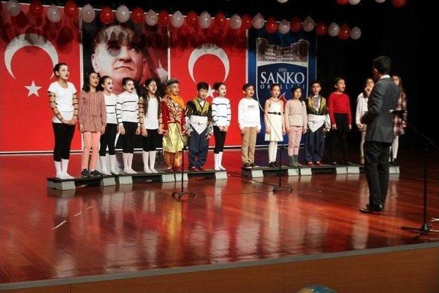 Özel Sanko Okullarında Ulusal Egemenlik Ve Çocuk Bayramı Kutlaması