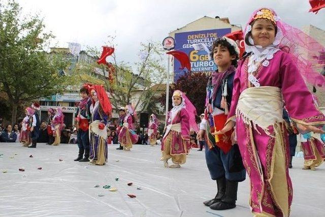 Denizli’de 23 Nisan Coşkusu