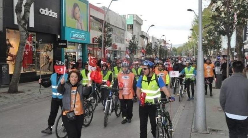 Tema Sakarya &Uuml;yeleri Doğa İ&ccedil;in Pedal &Ccedil;evirdi