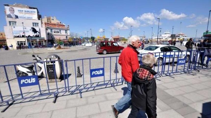 &Ccedil;anakkale'de Olağan&uuml;st&uuml; G&uuml;venlik &Ouml;nlemleri