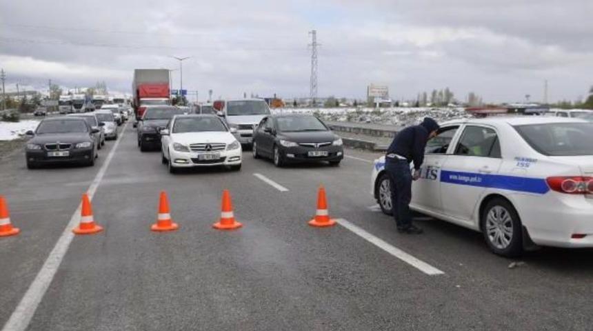 Akseki- Seydişehir Yolu Kar Nedeniyle Kapandı (2)