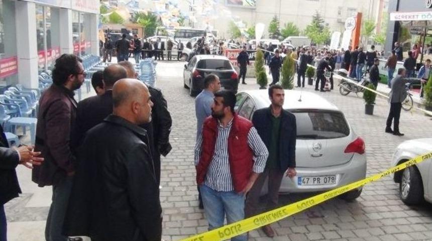 Ak Parti Se&ccedil;im B&uuml;rosunda Silahlı &Ccedil;atışma: 1 &Ouml;l&uuml;