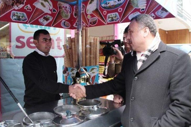 Ak Parti Adayı Sert, Hdp Seçim Bürosunda Oy İsteyip, Başarı Diledi G4