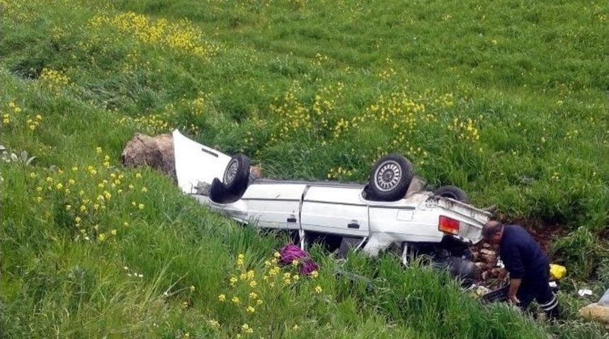 Adıyaman&rsquo;da Otomobil Takla Attı: Beş Yaralı