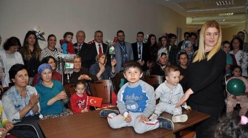 Nazilli&rsquo;de Hasta &Ccedil;ocuklar Sevindirildi