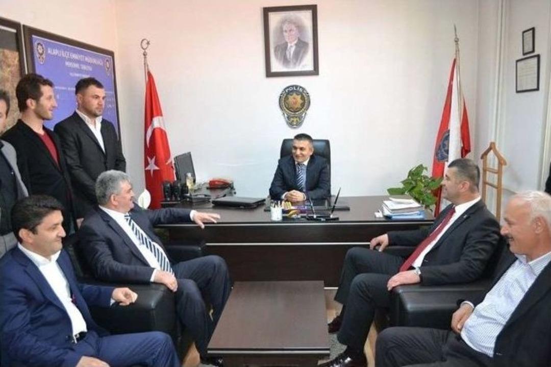 &Ccedil;aturoğlu&rsquo;ndan Alaplı Ziyaretleri