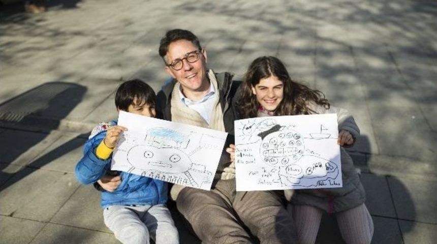 Bağımsız Aday Aydag&uuml;l, Beşiktaş&rsquo;ta &Ccedil;ocuklarla Bir Araya Geldi