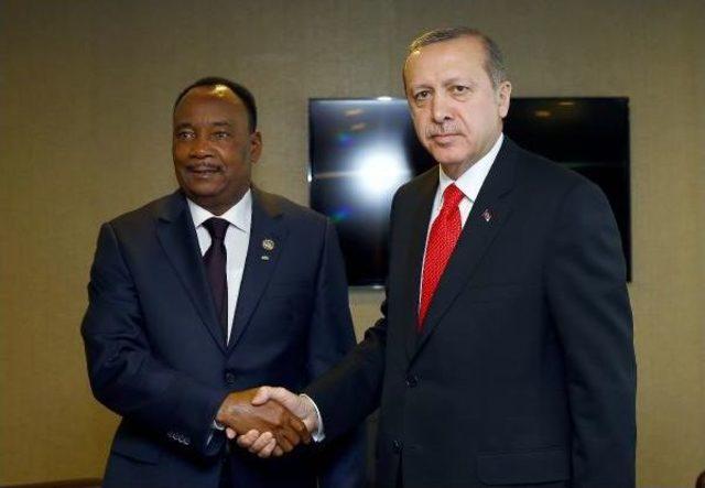 Cumhurbaşkanı Erdoğan Nijer Cumhurbaşkanı Mahamadou Issoufou Ile Görüştü