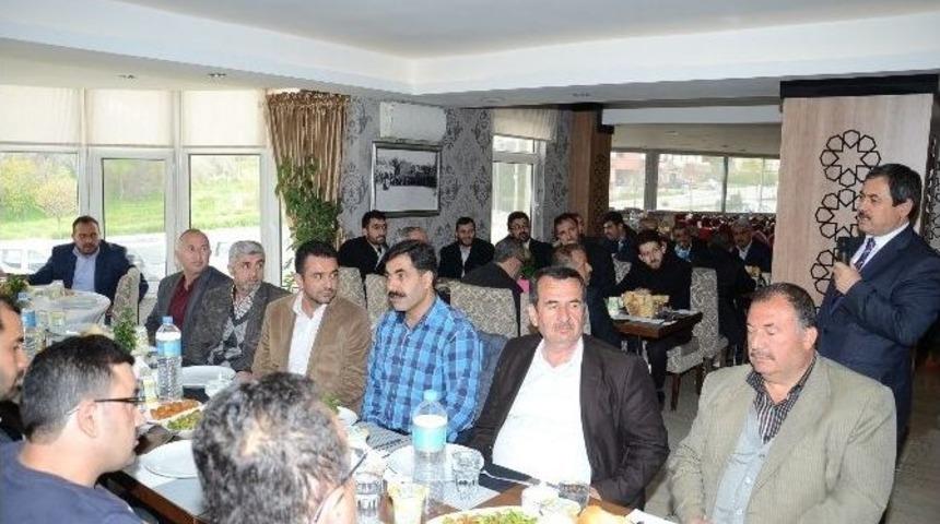 Başkan Eser, Din G&ouml;revlileri İle Bir Araya Geldi