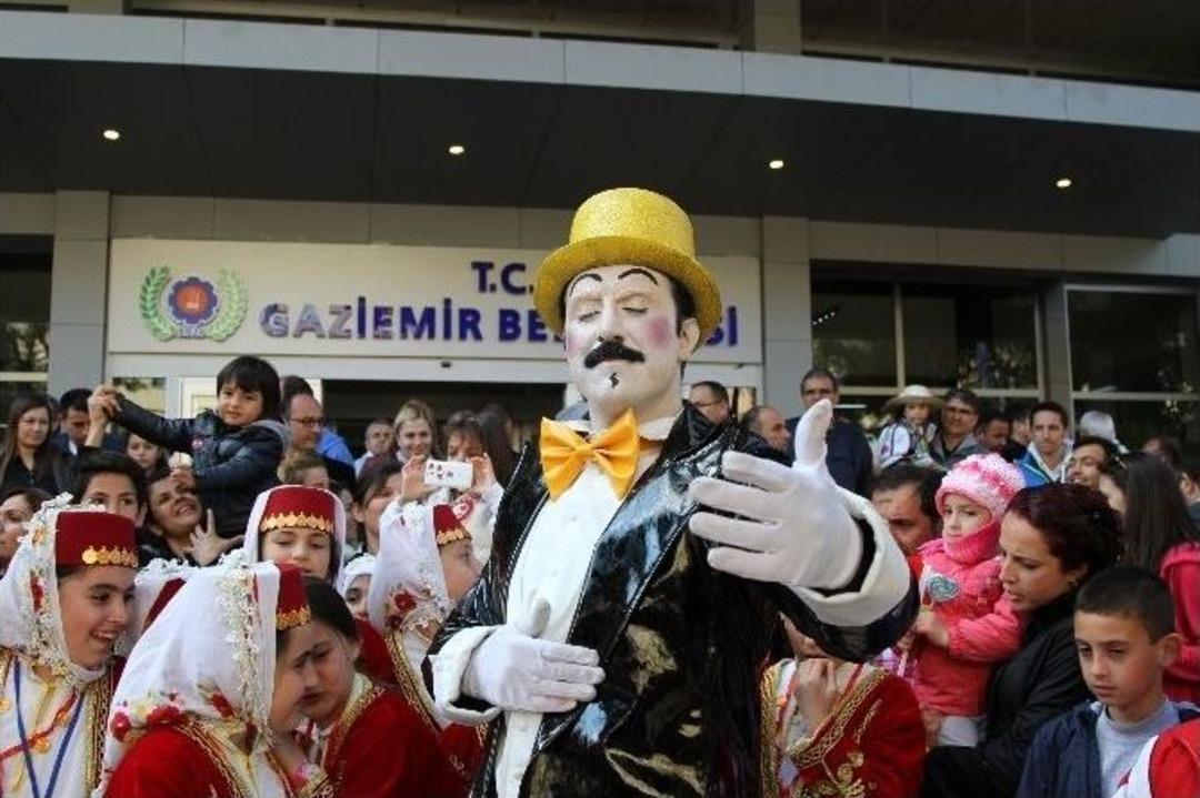 Gaziemir&rsquo;de &Ccedil;ocuk Şenliği Coşkusu