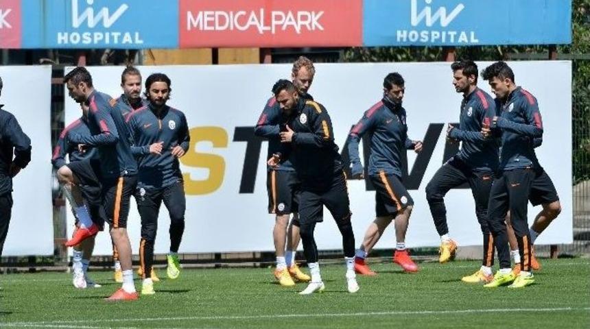 Galatasaray, Gaziantepspor Ma&ccedil;ı Hazırlıklarını S&uuml;rd&uuml;r&uuml;yor