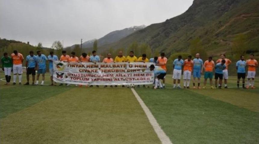 Şemdinli&rsquo;de Futbol Turnuvası