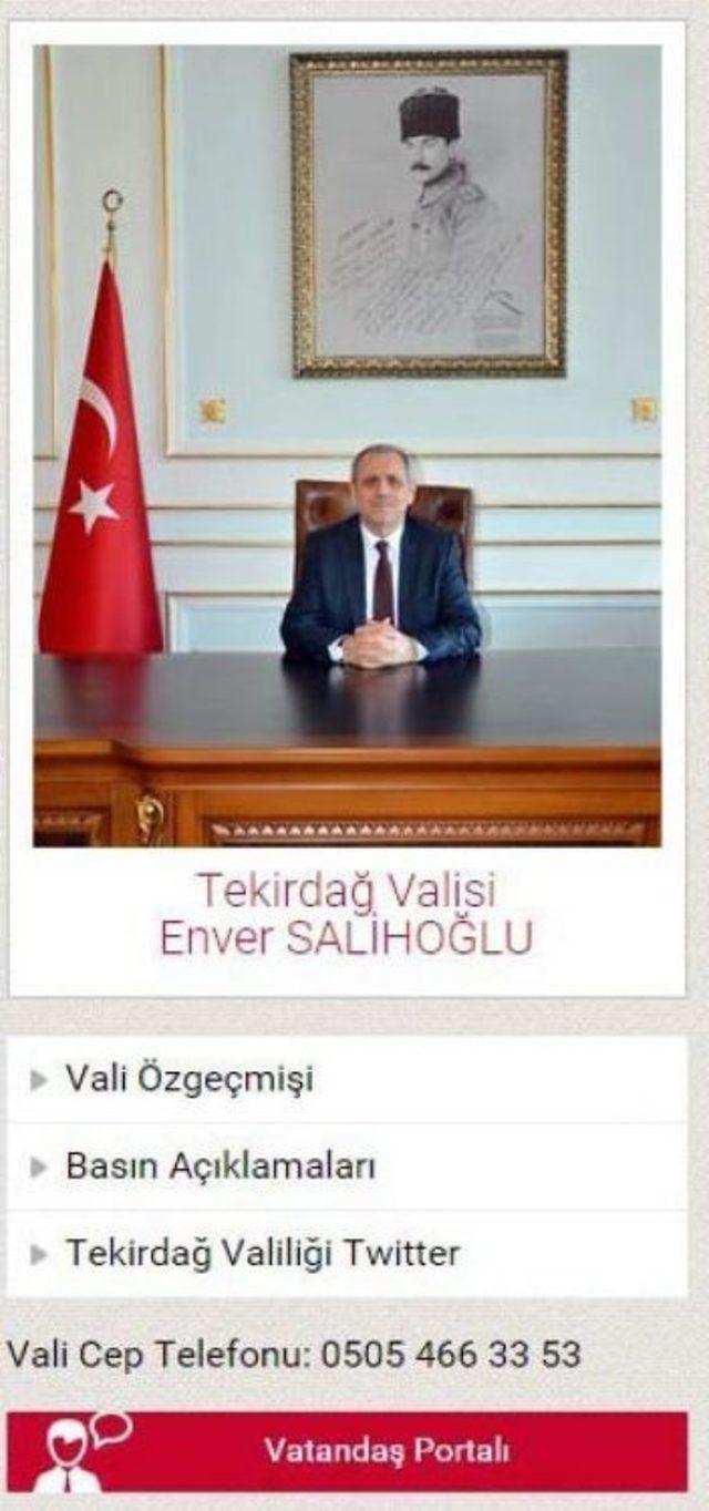 Vatandaştan Valiye Telefon Sitemi: Neden Açmıyorsun