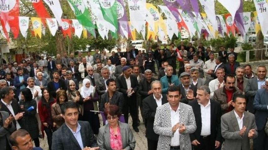 Hdp, Hazro&rsquo;da Se&ccedil;im B&uuml;rosu A&ccedil;tı