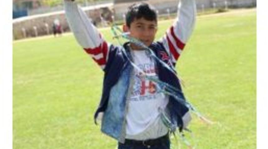 Suriyeli M&uuml;lteci &Ccedil;ocuklar İ&ccedil;in Oyun Parkı Kuruldu