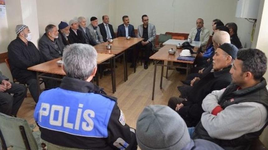 Erzincan Emniyeti Yavuz Selim Mahallesiyle Huzur Toplantısında...