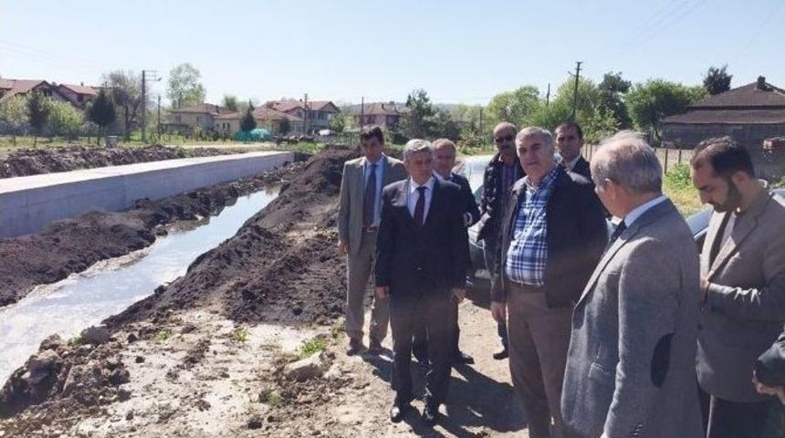 Başkan To&ccedil;oğlu S&ouml;ğ&uuml;tl&uuml;de İncelemelerde Bulundu