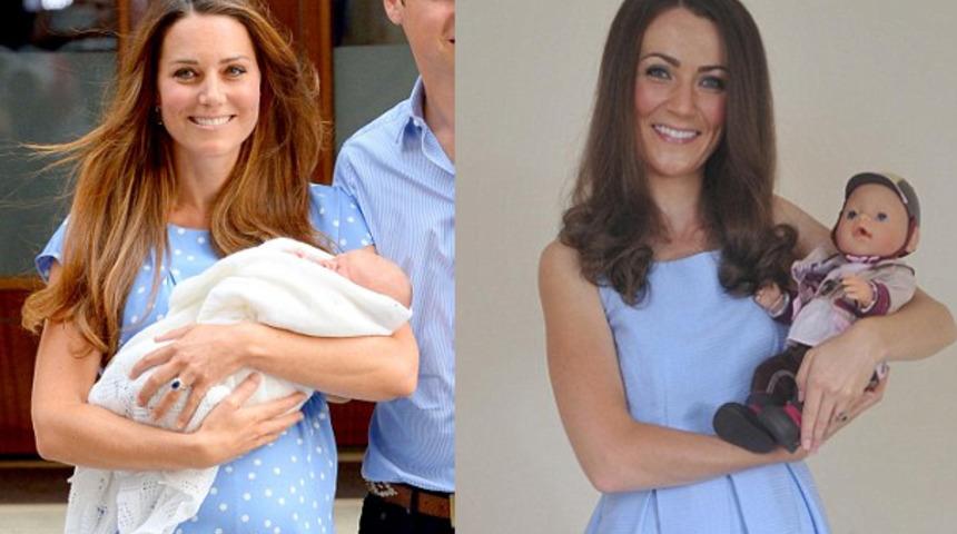  Kate Middleton'a benzerliği sayesinde ayda 160 bin TL kazanıyor