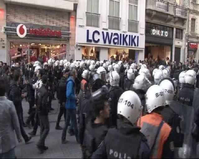 1915 Olaylarını Anan Ve Protesto Eden Gruplara Polis Kordonu