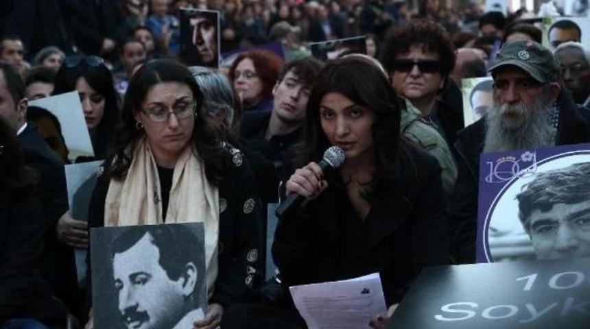 1915 Olayları Taksim'de Anıldı