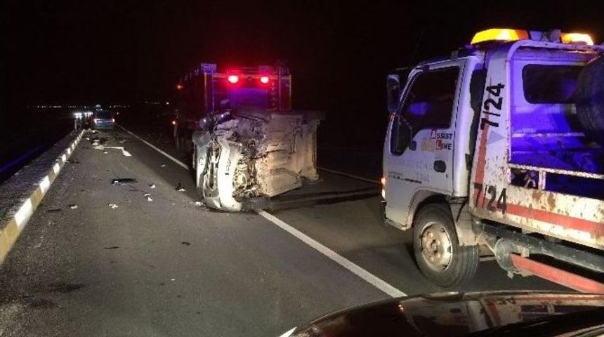 Kulu&rsquo;da Trafik Kazası: 3 Yaralı