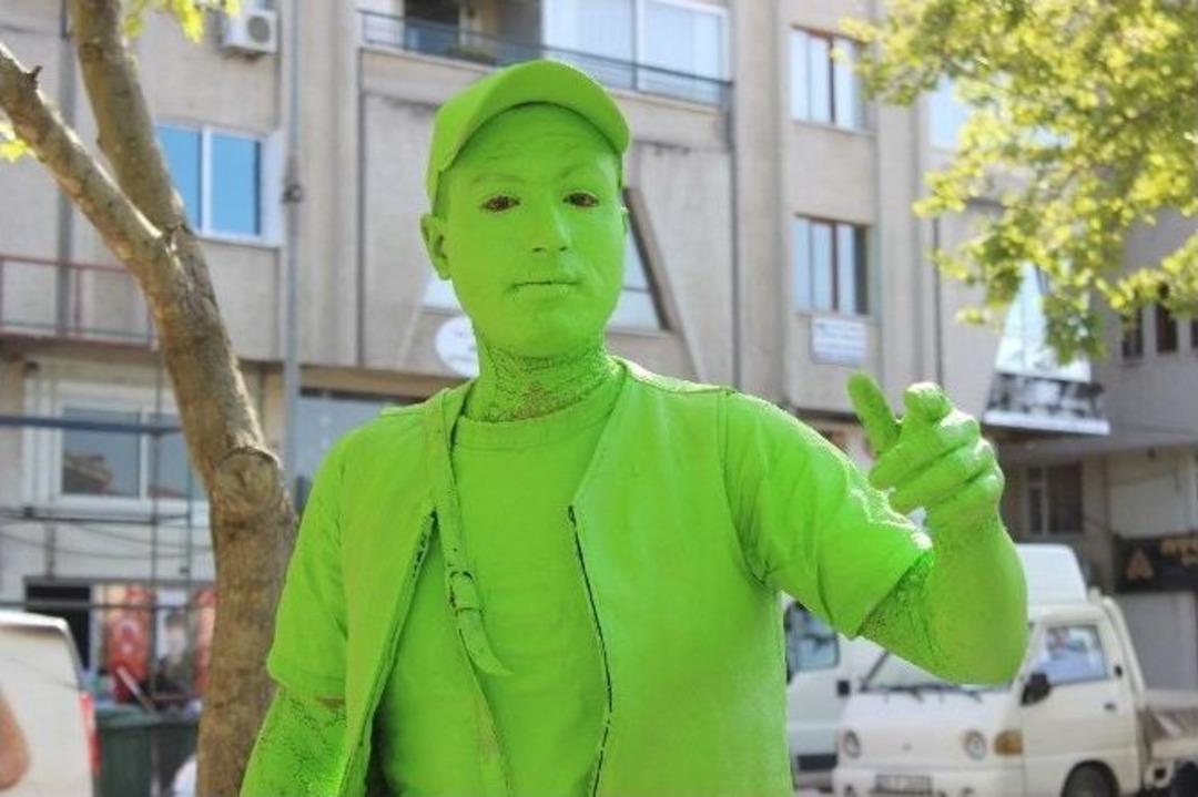 Sanat İ&ccedil;in "yeşerdi"