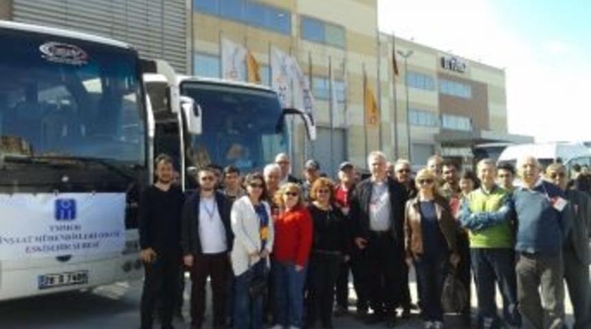 İnşaat M&uuml;hendisleri Odası Eskişehir Şubesi &Uuml;yeleri İstanbul Yapı Fuarı&rsquo;nda