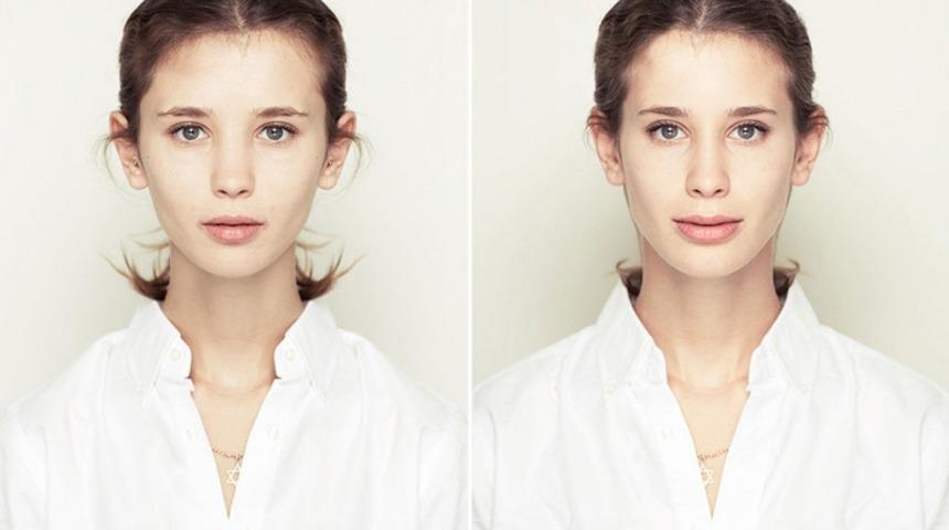 Y&uuml;z&uuml;m&uuml;z simetrik olsaydı nasıl g&ouml;r&uuml;n&uuml;rd&uuml;? 