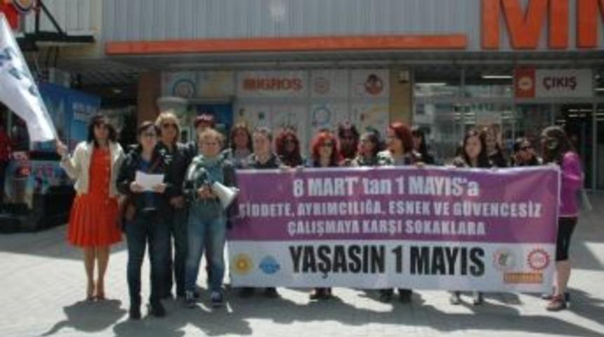Kadınlardan 1 Mayıs &Ccedil;ağrısı