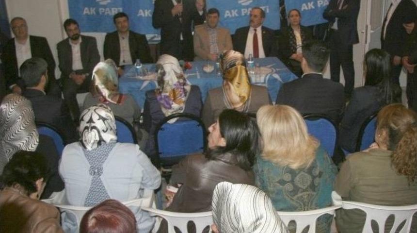 Kalkınma Bakanı Yılmaz, Ak Parti Sur Ve Yenişehir İl&ccedil;elerini Ziyaret Etti